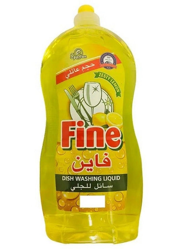 Spartan Dishwashing Liquid Zesty Lemon 1300 ML