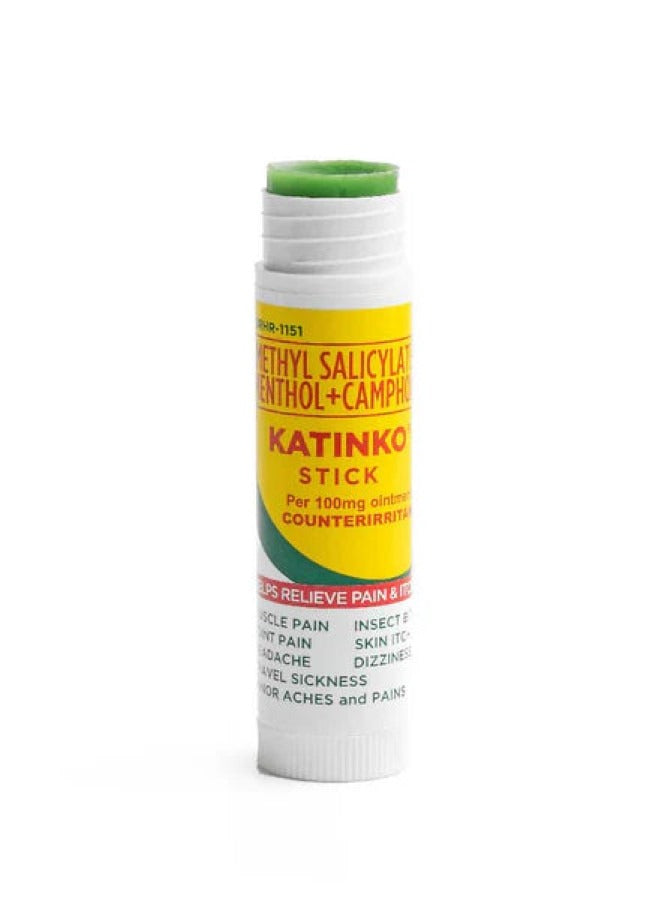arm rub, bite itch, body key, camphor stick, ease pain, katinko, menthol camphor, menthol camphor stick, methyl salicylate, methyl salicylate menthol, roll-on methyl, roll-on methyl salicylate, salicylate menthol, salicylate menthol camphor, spot test