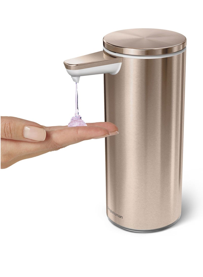 Simplehuman Rechargeable Sensor Soap Pump Golden