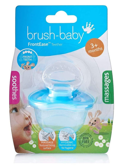 Brush-Baby Front-Ease Teether Blue 3M +