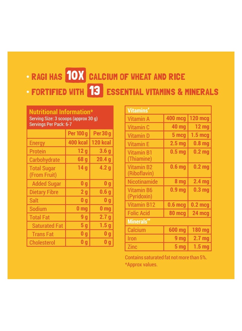 Slurrp Farm Mango Ragi & Rice Cereal for Little Ones