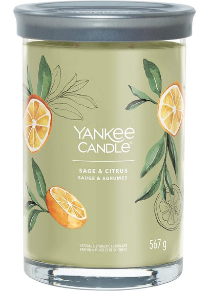YANKEE CANDLE Sage & Citrus Scented Candle