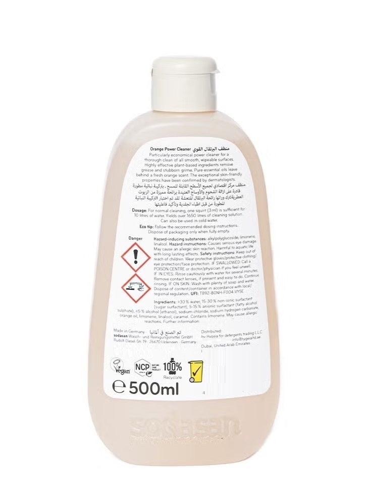 Sodasan 100% Natural Orange Power Cleaner 500 ML