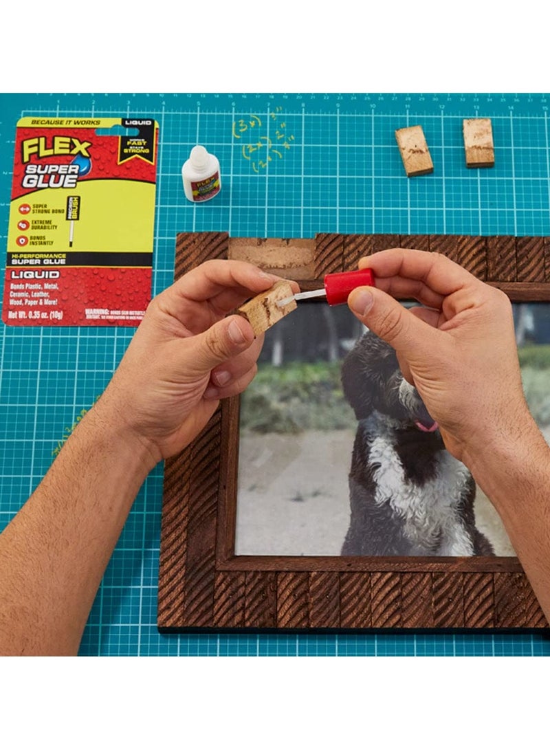 Flex Seal Super Glue Liquid Brush On - 10 Gram