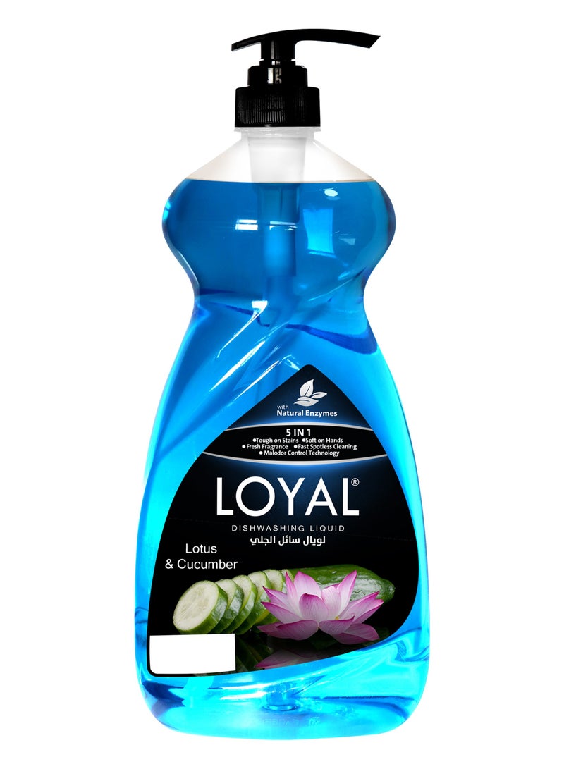 Loyal 5 In 1 Dishwashing Liquid with Lotus & Cucumber