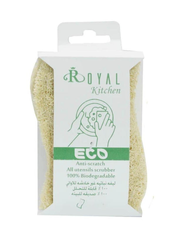 Natural Scrubber Loofah 2-Pack | ROYAL Kitchen