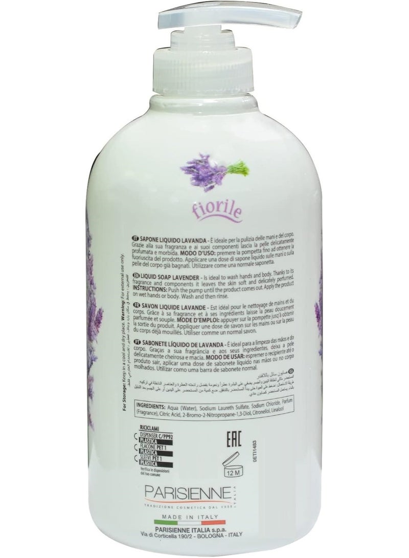 Fiorile Liquid Hand Soap Lavender 500 ML