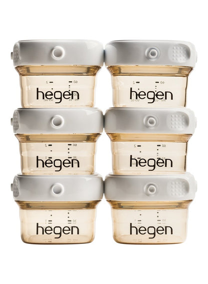 Hegen Pcto Breast Milk Storage PPSU 60 ML Pack Of 6