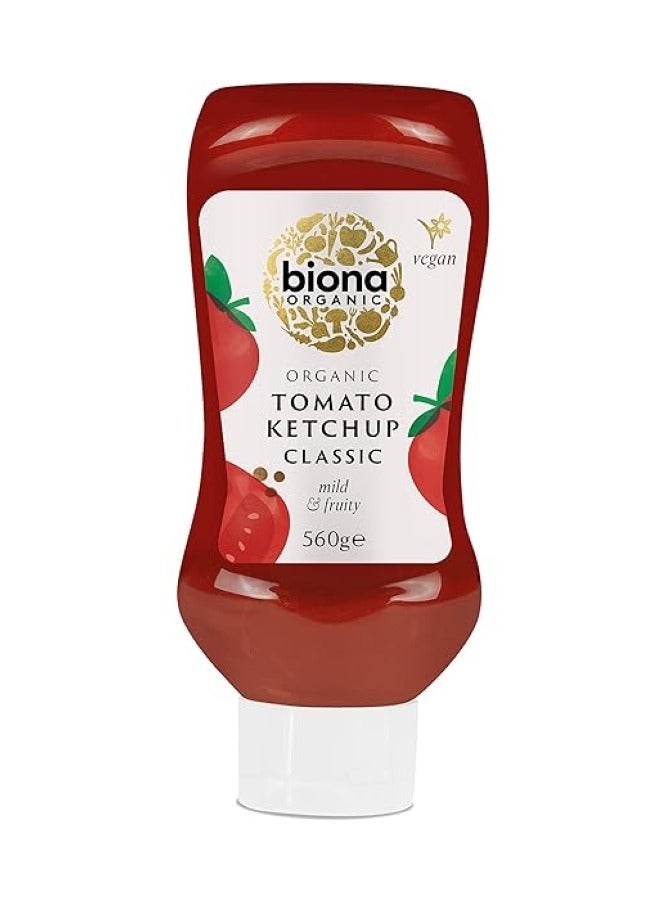 Biona Organic Tomato Ketchup Squeezy 560g