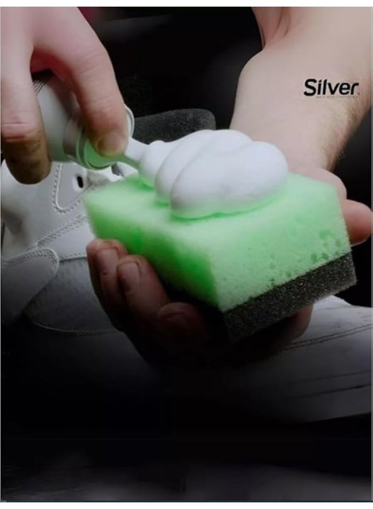 Silver Universal Cleaning Foam with Sponge 125 ML