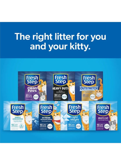 Fresh Step Odor Shield Clumping Cat Litter