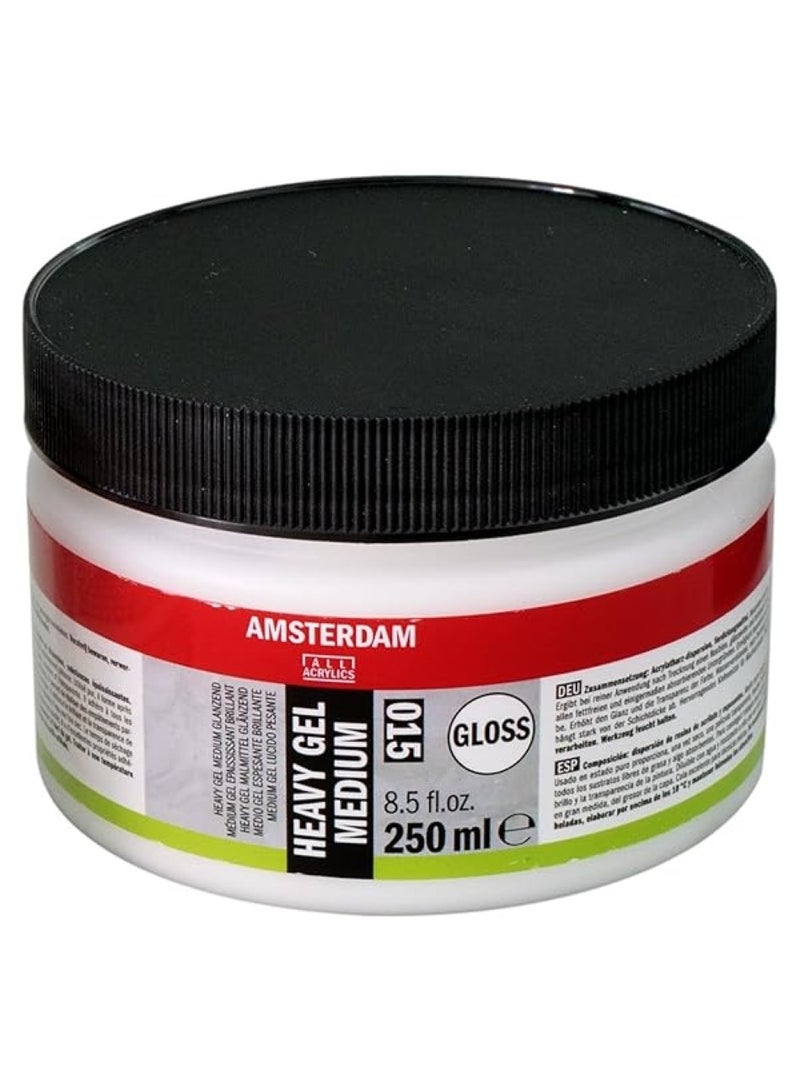 AMSTERDAM Heavy Body Acrylic Gel Medium Gloss 250 ML