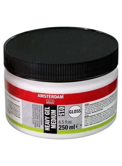 AMSTERDAM Heavy Body Acrylic Gel Medium Gloss 250 ML