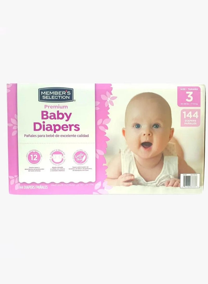 MEMBER'S SELECTION Premium Baby Diapers Size 3