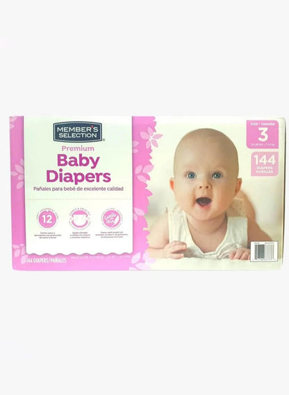 MEMBER'S SELECTION Premium Baby Diapers Size 3