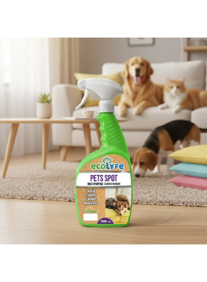 away dirt, cleaner degreaser, ecolyfe, home odor, keep pet, multipurpose cleaner, multipurpose cleaner degreaser, pets love, pets spot, pets spot multipurpose, plant-based, spot multipurpose, spot multipurpose cleaner, stain removal, type pets