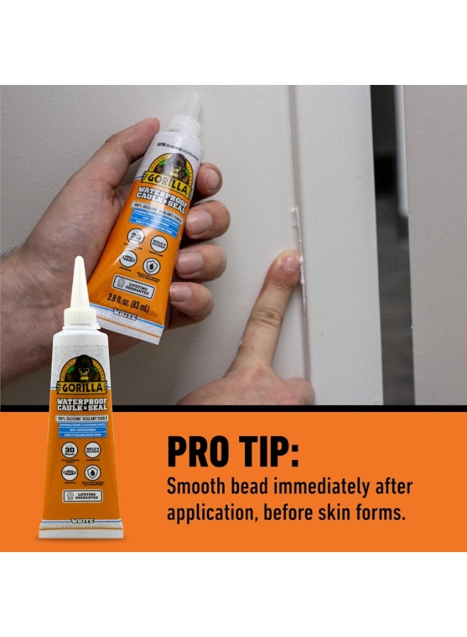 Gorilla Silicone Sealant White 83 ML