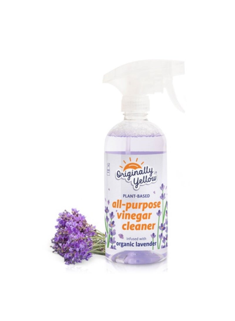 Lavender Infused Distilled Vinegar Spray - 470 ML