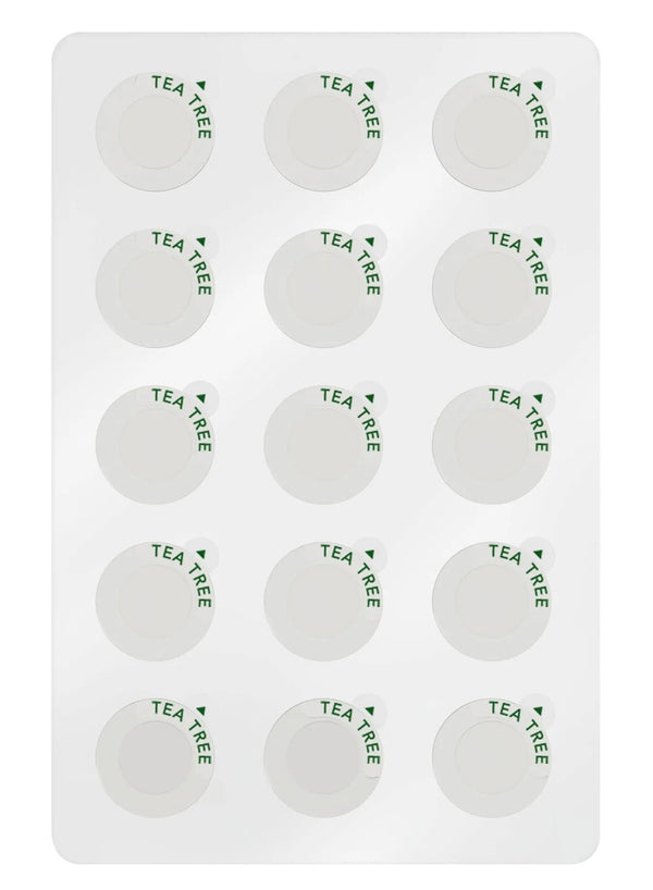 antibacterial, cool dry, dry skin, hypoallergenic, kundalderma, name tea, oil pus, patch 120pcs, skincare, spot patch, spot patch 120pcs, tea tree, tea tree spot, tree spot, tree spot patch