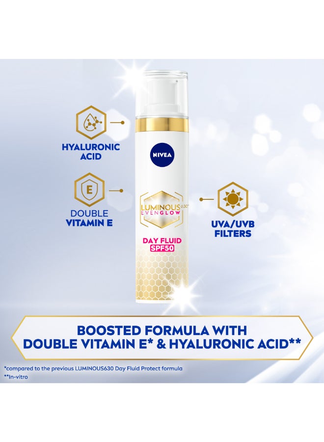 Nivea Luminous 630 Face Day Fluid SPF 50