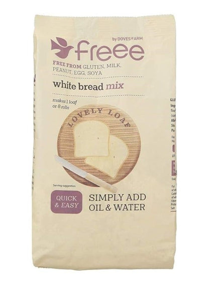 Doves Farm Gluten Free White Bread Mix Vegan 500g