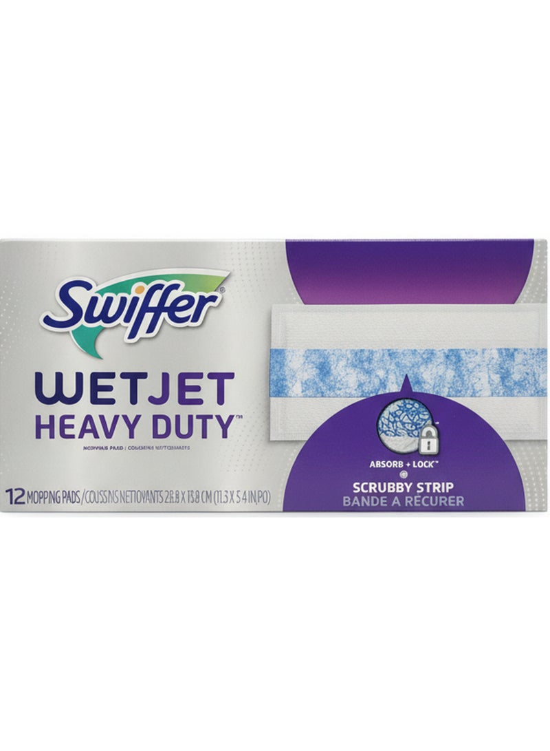 Swiffer Wetjet Mop Pad Refills 12 Pads Pack