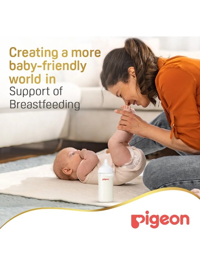 Pigeon Softouch Wide Neck Feeding Bottle 330 ML
