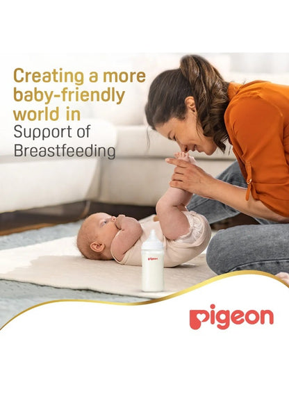 Pigeon Softouch Wide Neck Feeding Bottle 330 ML