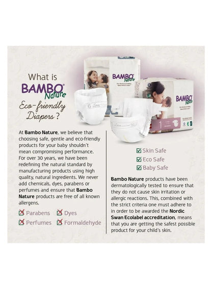 Eco-Friendly Diapers Size 5 by BAMBO NATURE