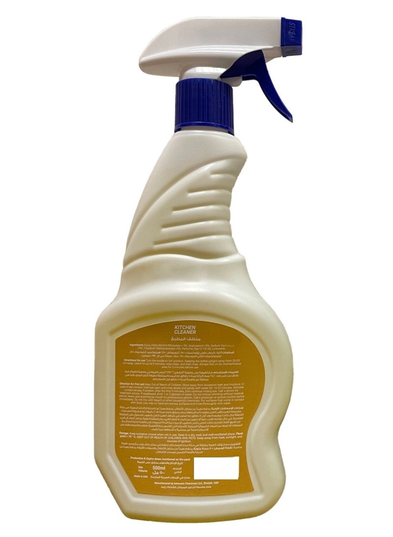 Liva Kitchen Cleaner Trigger Spray Lemon 500 ML