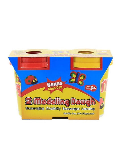 Bazic Modeling Dough Multi Colour 142g