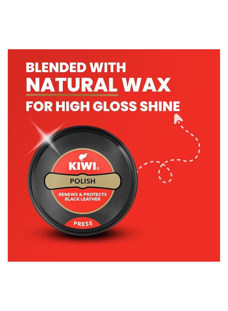 Kiwi Shoe Polish Black 40 Grams