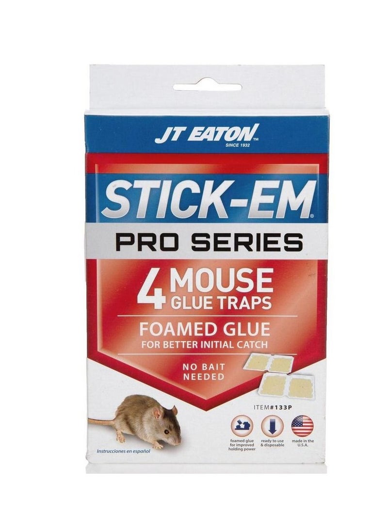 JT Eaton Mouse Glue Traps Pack of 4