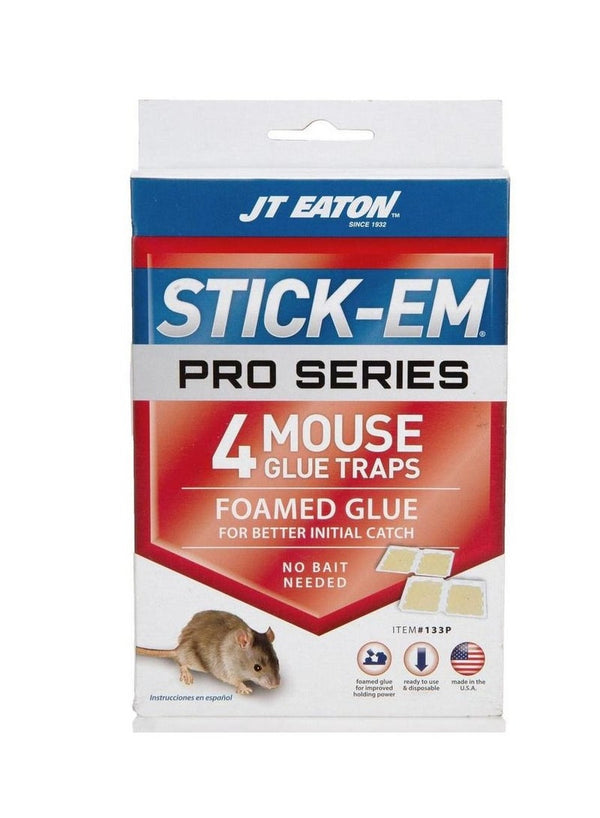 JT Eaton Mouse Glue Traps Pack of 4