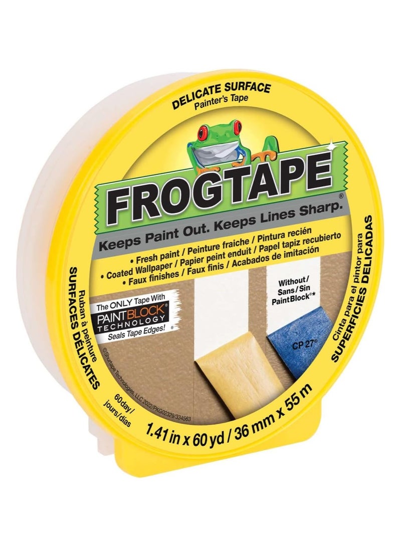 FrogTape Delicate Surface Painting Tape Yellow