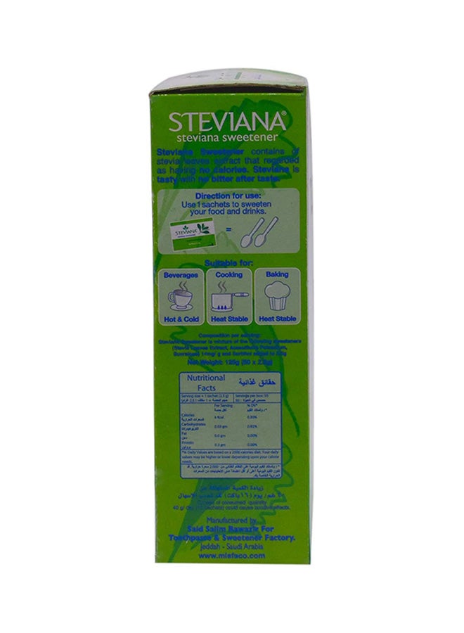 Steviana Sweetener 50 Sachets