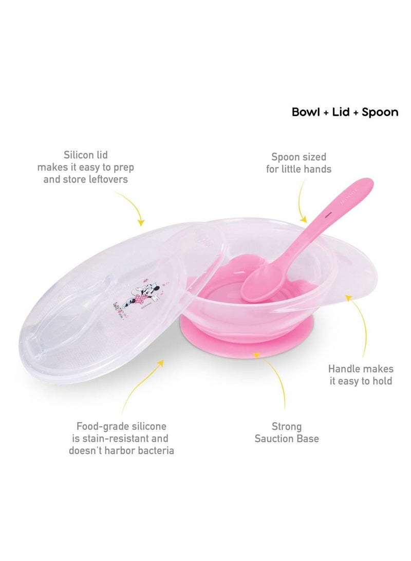 Disney Baby Silicone Suction Bowls Minnie Mouse