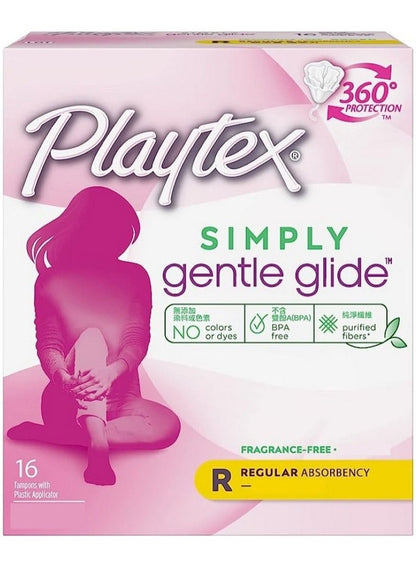Playtex Simply Gentle Glide Regular Tampons