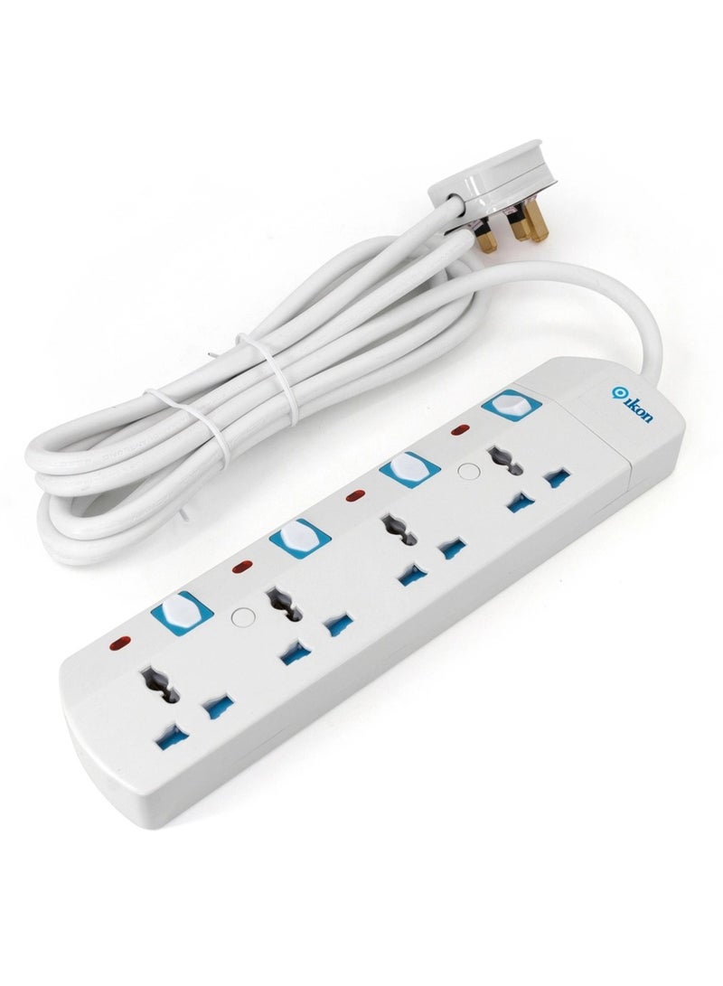 Ikon 4Way Extension with Switch 10M Cable