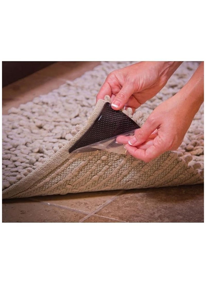 RUGGIES Reusable Rug Grippers - 8 Pieces Pack